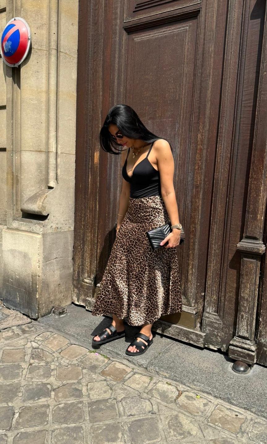 Jupe Léopard